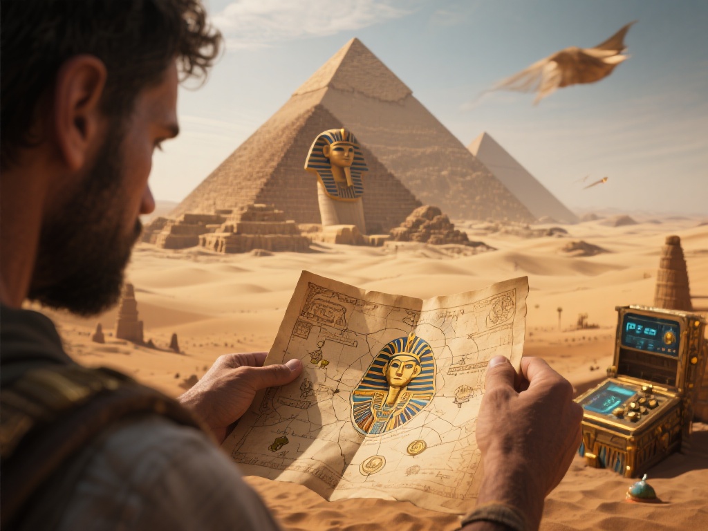 穿越千年历史,PG电子游戏埃及寻宝开启 (穿越千年历史,PG电子游戏埃及寻宝冒险正式开启!) 想象一下,你站在金字塔的阴影下,耳边是沙漠的风声,